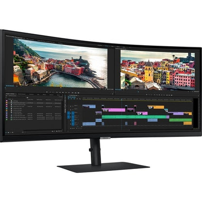 Samsung ViewFinity S6 S34A654UBN 34\" Class UW-QHD Curved Screen LCD Monitor - 21:9