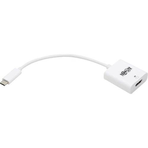 Tripp Lite by Eaton USB-C to HDMI Adapter (M/F) - 8K, HDR, 4:4:4, HDCP 2.3, White - 1 x US