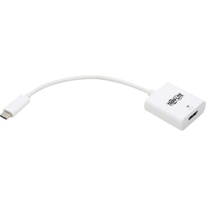 Tripp Lite by Eaton USB-C to HDMI Adapter (M/F) - 8K, HDR, 4:4:4, HDCP 2.3, White - 1 x US