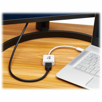 Tripp Lite by Eaton USB-C to HDMI Adapter (M/F) - 8K, HDR, 4:4:4, HDCP 2.3, White - 1 x US