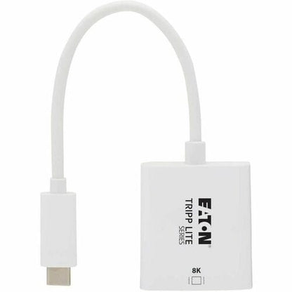 Tripp Lite by Eaton USB-C to HDMI Adapter (M/F) - 8K, HDR, 4:4:4, HDCP 2.3, White - 1 x US