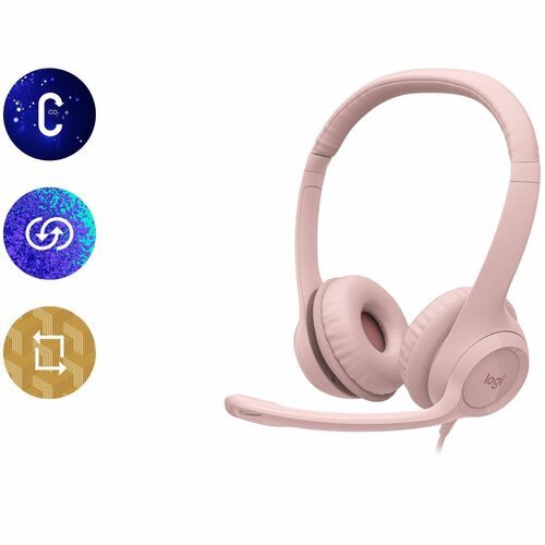 Logitech H390 USB-A Computer Headset - Stereo