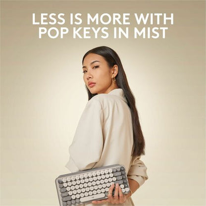 Clavier mécanique sans fil Logitech POP Keys avec emojis