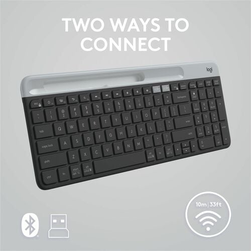 CLAVIER MULTI-APPAREILS FIN K580-GRAPHITE