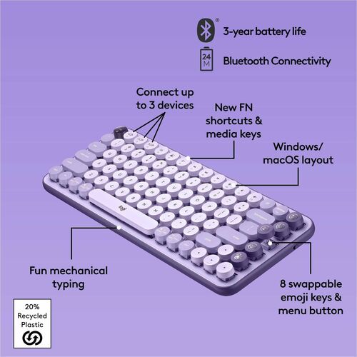 Logitech Pop Keys - Cosmos