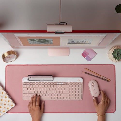 CLAVIER MULTI-APPAREILS FIN K580-ROSE
