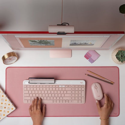 CLAVIER MULTI-APPAREILS FIN K580-ROSE