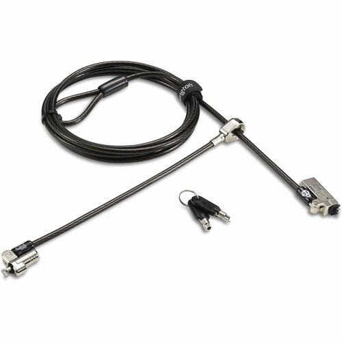 Kensington Slim NanoSaver 2.0 Dual Headed Lock - Custom Keyed - Custom Keyed - C