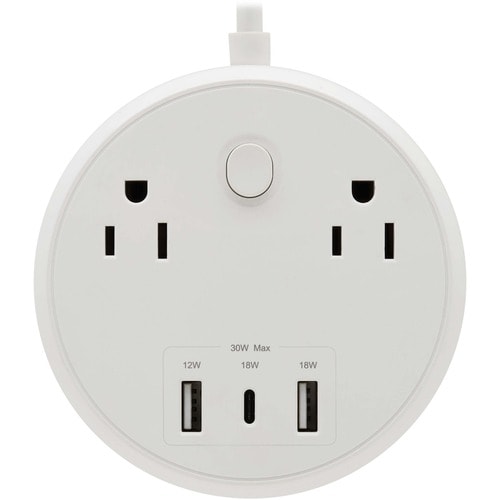 Tripp Lite by Eaton Safe-IT TLP26PD30WCAM 5-Outlets Surge Suppressor/P
