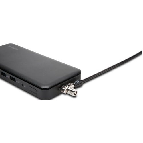 Kensington Slim NanoSaver 2.0 Dual Headed Lock - 5.9 ft (1.80 m) Cable - Keyed Lock