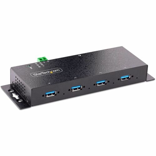 StarTech.com 4-Port Industrial USB 3.0 5Gbps Hub, Rugged USB Hub w/ ES