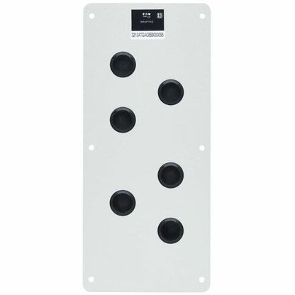 Placa de prensaestopas SmartRack de Tripp Lite de Eaton para NEMA