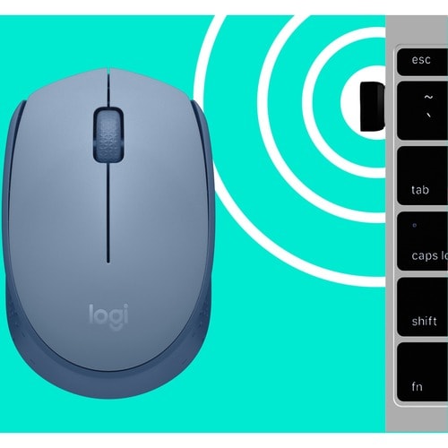 M170 WRLS MOUSE BLUE GREY MULTI 4