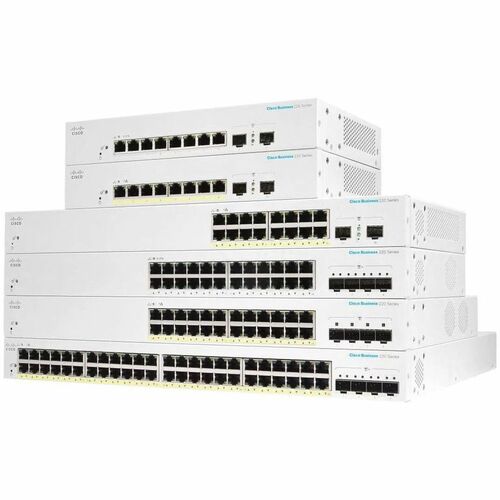 CBS220 SMART 48PORT GE POE 4X1G SFP REMANUFACTURED
