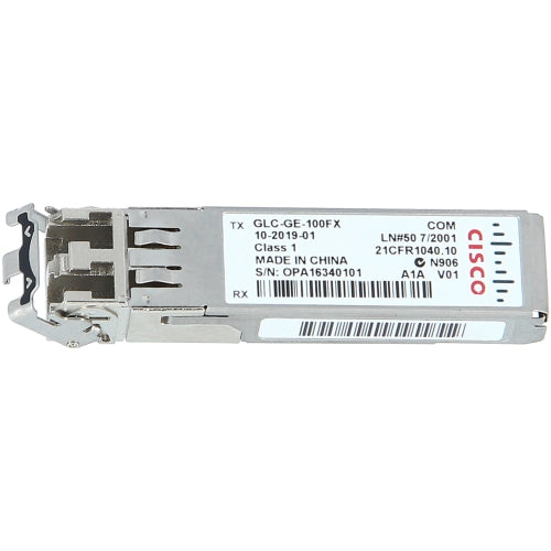 Convertidor de interfaz Ethernet rápida SFP Cisco 100BASE-FX (1 x 100Base-FX)