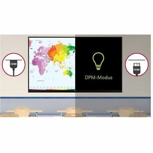 Écran numérique IPS UHD multipoint IR LG 75" série TR3BF-B