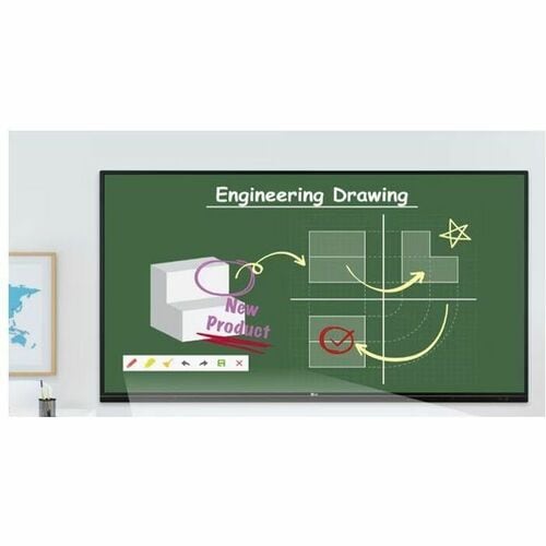 Écran numérique IPS UHD multipoint IR LG 75" série TR3BF-B