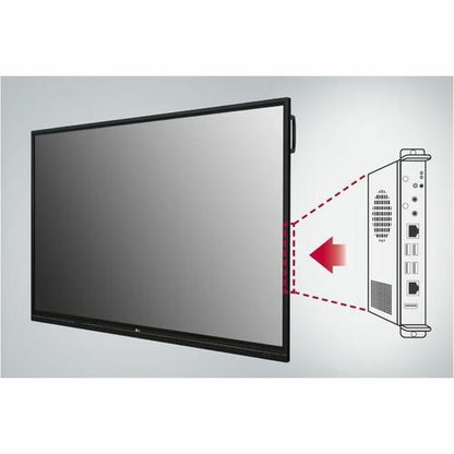 Écran numérique IPS UHD multipoint IR LG 75" série TR3BF-B