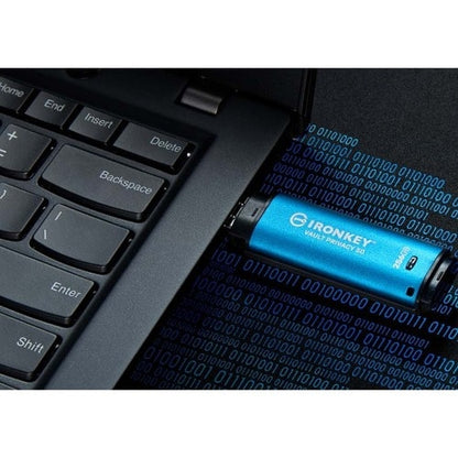 256GB USB-C IRONKEY VAULT PRIVACY 50C AES-256 ENCRYPTED FIPS