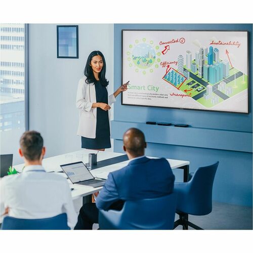 65IN SHARP NEC INTERACTIVE TOUCH DISP 4KUHD 20POINT MULTITOUCH