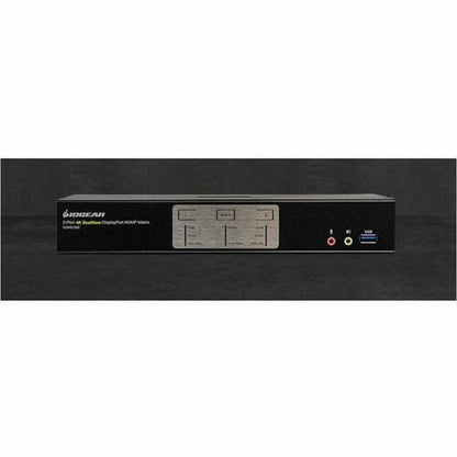 MATRIZ KVM USB DE 2 PUERTOS 4K DUALVIEW DISPLAYPORT CON CONCENTRADOR Y AUDIO