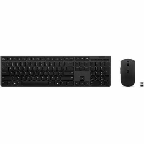 Ensemble clavier et souris rechargeables sans fil Lenovo Professional (français canadien 445)