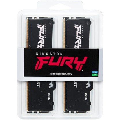 Kit de 2 modules DDR5 CL36 16 Go 5 200 MT/S FURY BEAST RGB EXPO