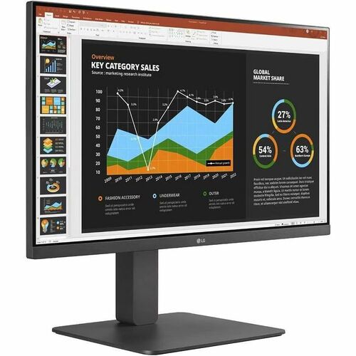 LG 24BR650B-C 24\" Class Full HD LCD Monitor - 16:9