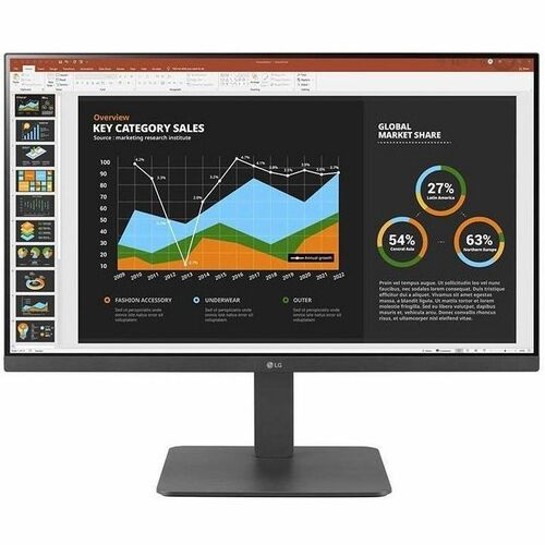 27 IPS FHD MONITOR USB TYPE-C DAISY CHAIN BUILT-IN SPEAKER 250