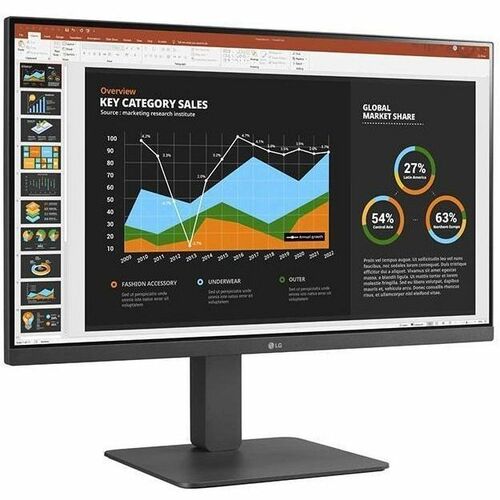27 IPS FHD MONITOR USB TYPE-C DAISY CHAIN BUILT-IN SPEAKER 250