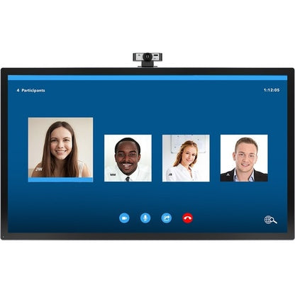 Cámara de videoconferencia Elo - 30 fps - Negra - USB 3.0 Tipo C - 3840 x 2160 Vi