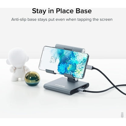 Station d'accueil USB-C Plugable 8 en 1 pour iPad avec support, 100 W