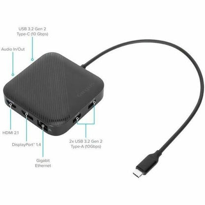 Estación de acoplamiento Targus USB4 de vídeo dual 4K con 85 W