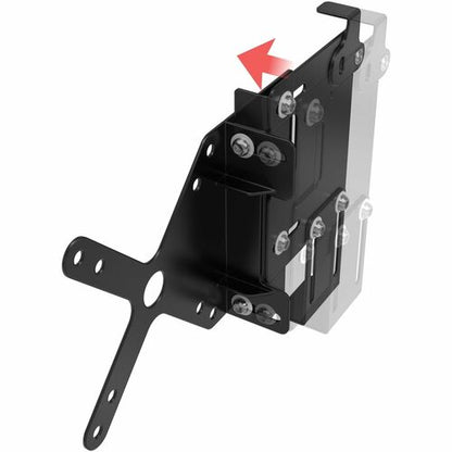 Soporte para banco de energía digital CTA con placa VESA (negro) - Admite 3,94"