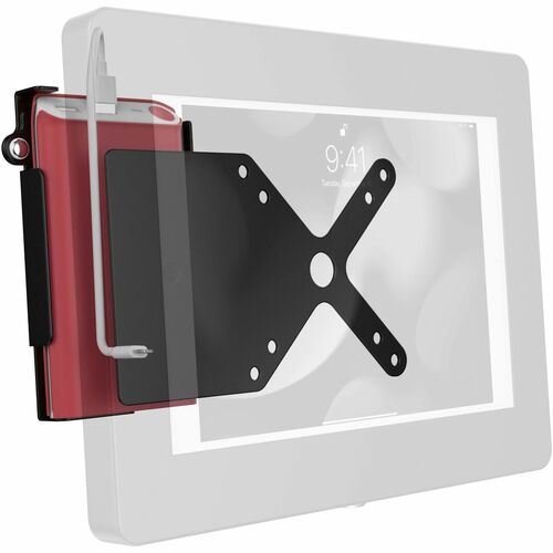 Soporte para banco de energía digital CTA con placa VESA (negro) - Admite 3,94"