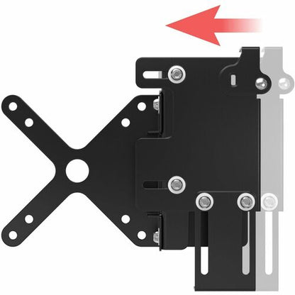 Soporte para banco de energía digital CTA con placa VESA (negro) - Admite 3,94"