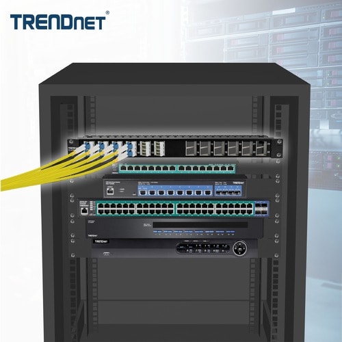 Conectores acopladores Keystone de fibra óptica dúplex LC TRENDnet - Paquete de 5 - 5 - 2 x LC Nettwo