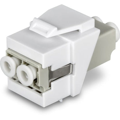 Conectores acopladores Keystone de fibra óptica dúplex LC TRENDnet - Paquete de 5 - 5 - 2 x LC Nettwo