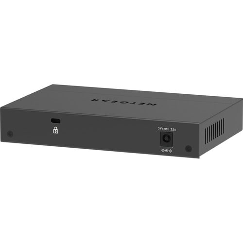 Switch no administrado GBE de 5 puertos con PoE+