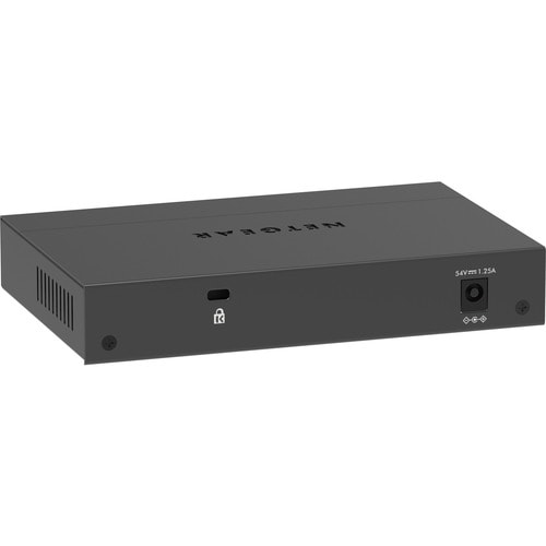 Switch no administrado GBE de 5 puertos con PoE+