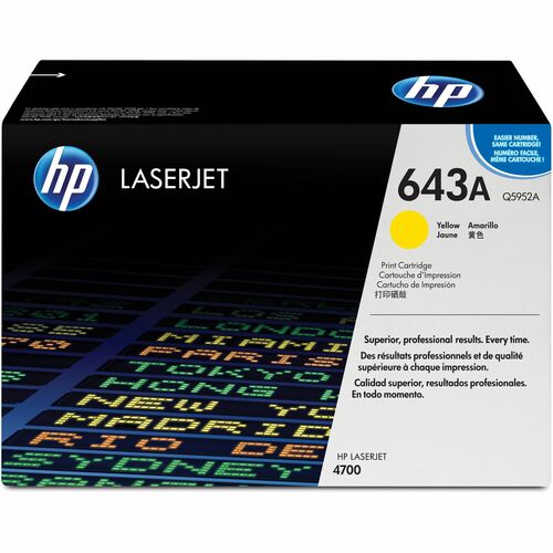 HP 643A (Q5952A) Original Laser Toner Cartridge - Single Pac