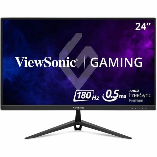 Moniteur LED Full HD ViewSonic Entertainment VX2428 24 pouces - 16:9 - Noir