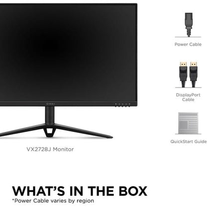 Moniteur LED Full HD ViewSonic Entertainment VX2728J 27 pouces - 16:9 - Noir
