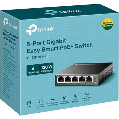 5PORT GIGABIT EASY SMART SWITCH W/ 4-PORT POE