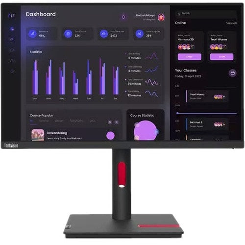 Lenovo ThinkVision T24i-30 24\" Class Full HD LED Monitor - 16:9