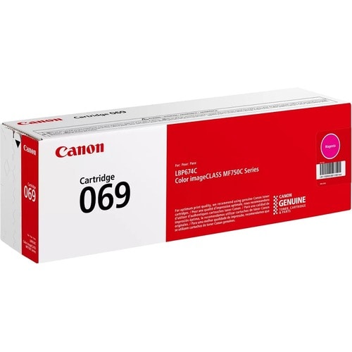 Cartouche de toner laser Canon 069 d'origine à rendement standard - Ma