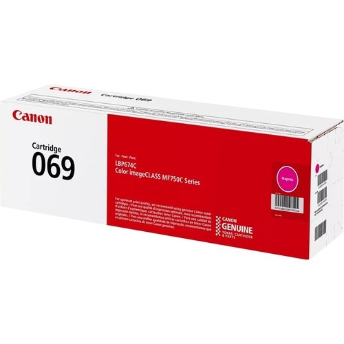 Cartouche de toner laser Canon 069 d'origine à rendement standard - Ma