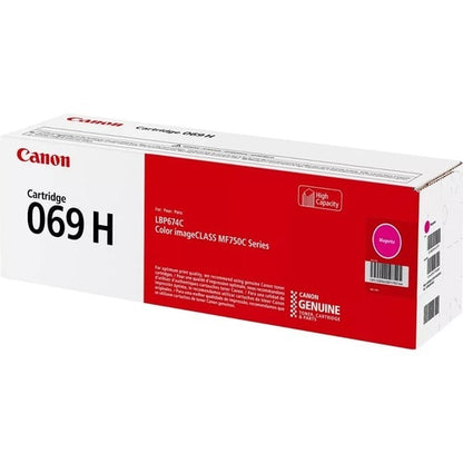 Cartouche de toner laser haute capacité Canon 069 d'origine - Magenta