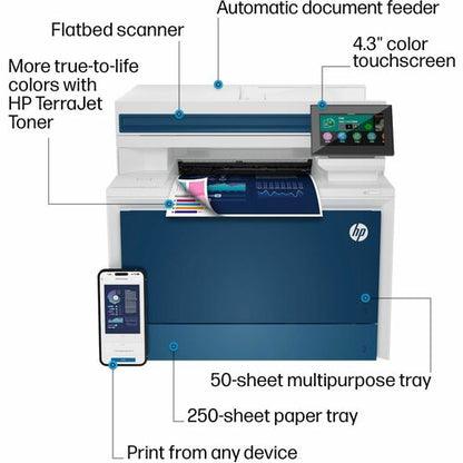 IMPRESORA COLOR LASERJET PRO MFP 4301DW