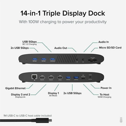 USB 14 en 1 enfichable